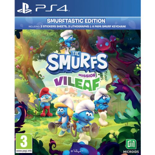 Šmoulové: Mise Zlobýl (PS4) Microids
