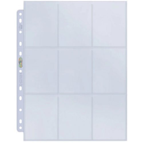 Stránky UP - Platinum 9-Pocket (11 Hole) Display (100 stránek) UltraPro