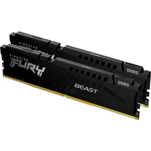Kingston Fury Beast 64GB 5200MHz CL40 DDR5 DIMM (2x32) Black Kingston