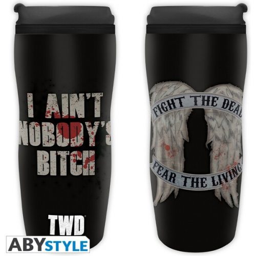 AbyStyle hrnek cestovní The Walking Dead - Daryl Wings 355 ml Abysse Corp
