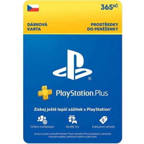 PlayStation Plus Extra - kredit 365 Kč (1M členství) Sony