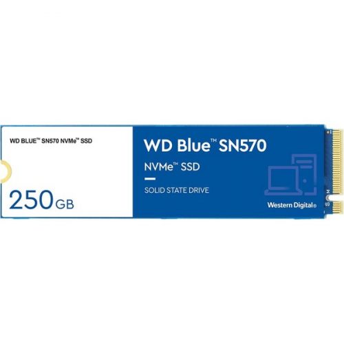 WD Blue SSD SN570 NVMe 250GB PCIe WESTERN DIGITAL