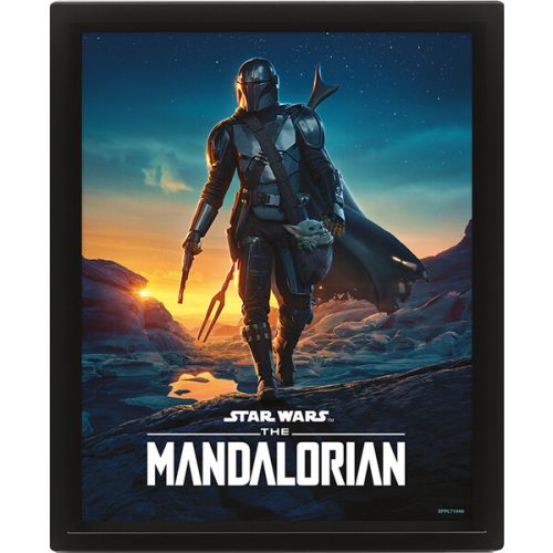 3D obraz Mandalorian Nigthfall Pyramid International