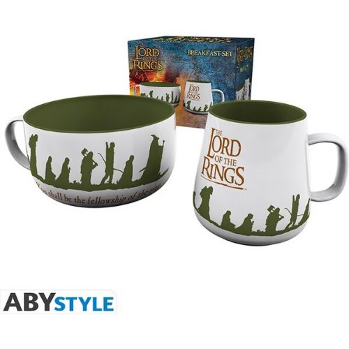 Snídaňový set Lord of the Rings - Fellowship Abysse Corp