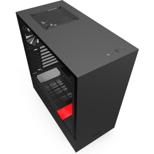 NZXT H510 černočervená NZXT