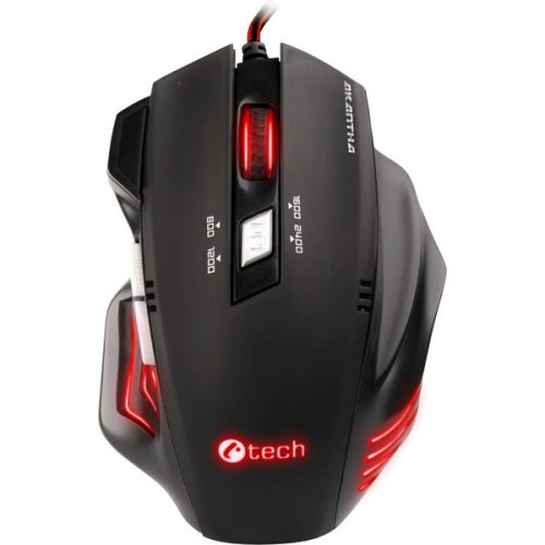 C-TECH AKANTHA GM-01R herní myš červená C-TECH