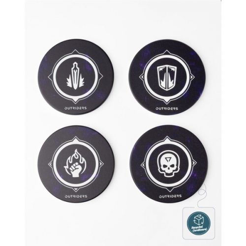 Set podtácků Outriders - Class Icons ItemLab GmbH