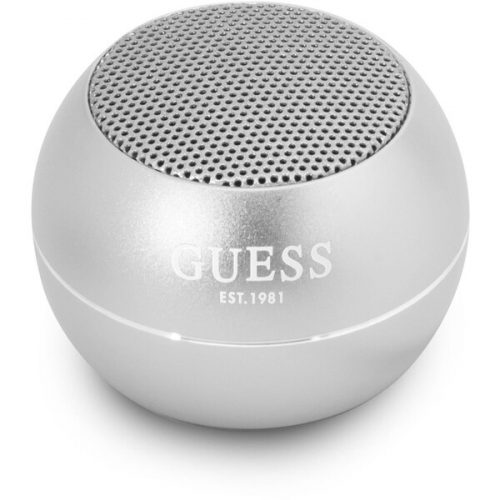 Guess Mini Bluetooth Speaker (3W) stříbrný Guess