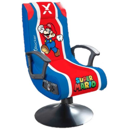 Nintendo herní židle Mario - audio (se stojánkem) XRocker