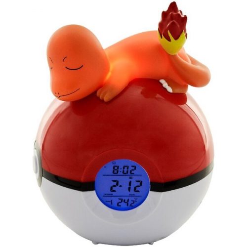 Pokémon: Budík - Charmander & PokeBall Teknofun