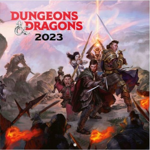 Kalendář Dungeons and Dragons 2023 GE Editores