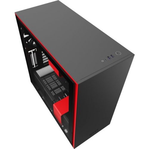 NZXT H710 černočervená NZXT