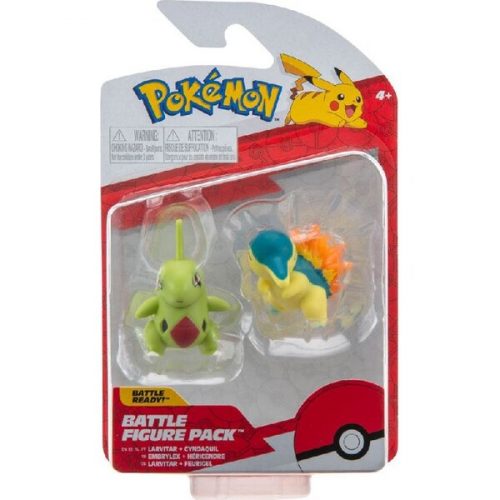 Set figurek (2ks) - Pokémon: Cyndaquil & Larvitar Jazwares