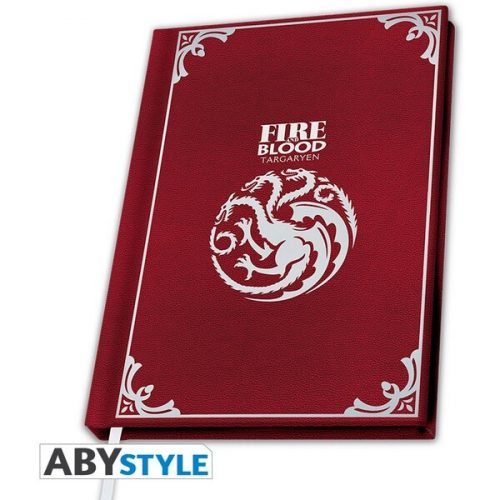 Zápisník A5 Game of Thrones - Targaryen Abysse Corp