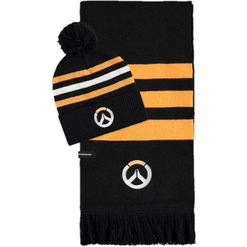Dárkový set čepice a šála - Overwatch Difuzed