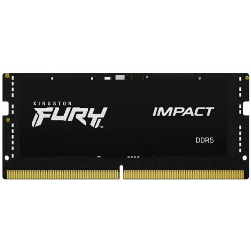 Kingston Fury Impact 16GB 4800MHz CL38 DDR5 SO-DIMM Black Kingston