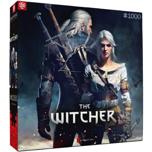 Gaming Puzzle: The Witcher: Geralt & Ciri 1000 Good Loot