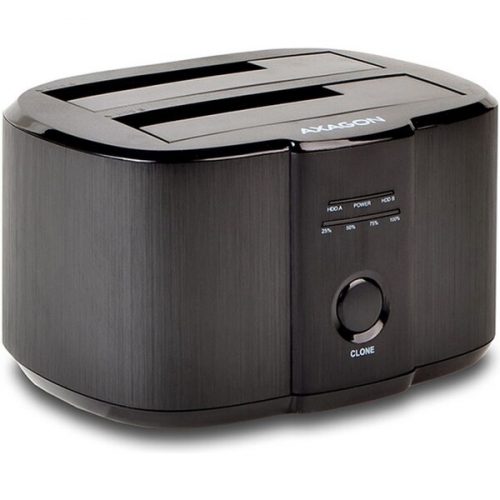 AXAGON ADSAST USB 3.0 2x SATA 6G CLONE DUAL HDD dock station axagon