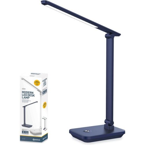Platinet PDL6731NB LED stolní lampa 5W USB nabíjecí modrá Platinet