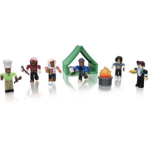 Figurka Roblox Feat Environmental Set (Welcome to Bloxburg: Camping Crew) TM Toys