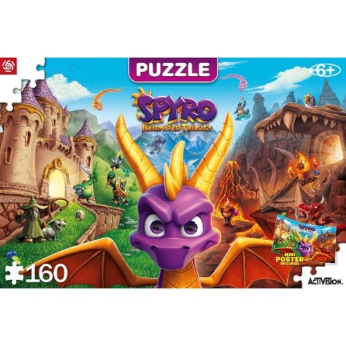 Puzzle Spyro Reignited Trilogy dětské (160) Good Loot