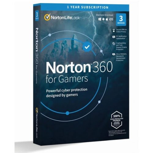 Norton 360 For Gamers 50GB CZ 1 uživatel pro 3 zařízení na 12 měsíců Norton