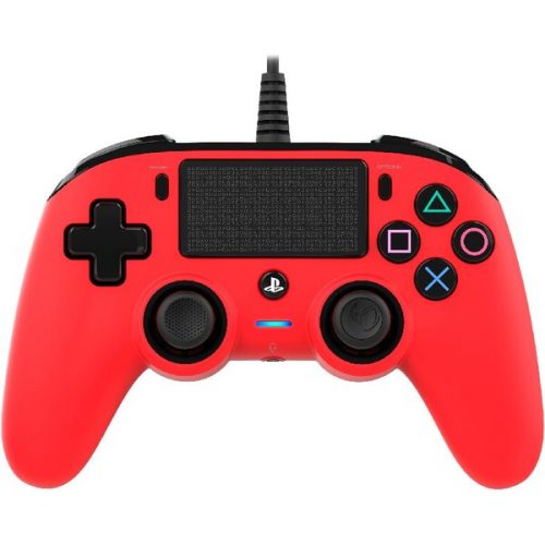 Herní ovladač Nacon Compact Controller červený (PS4/PC) Nacon