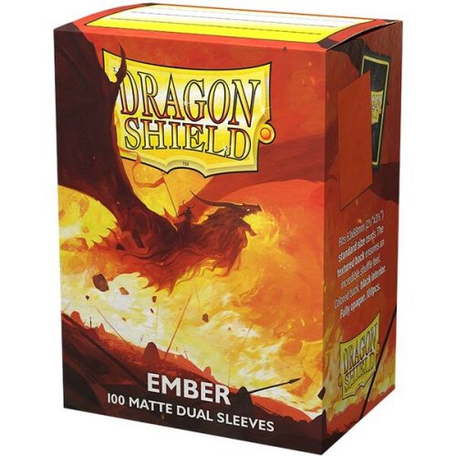 Dragon Shield Dual Matte Sleeves - Ember 'Alaric