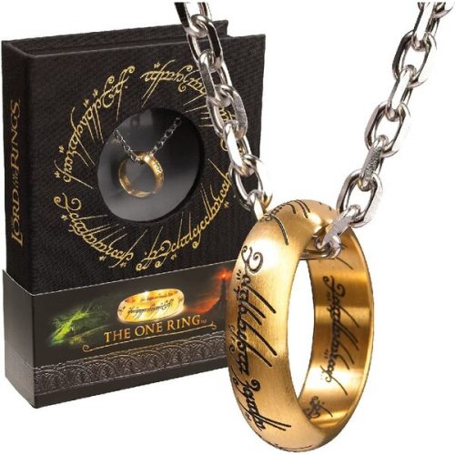 Replika The Lord of the Rings - The One Ring (řetízek s prstenem) The Noble Collection