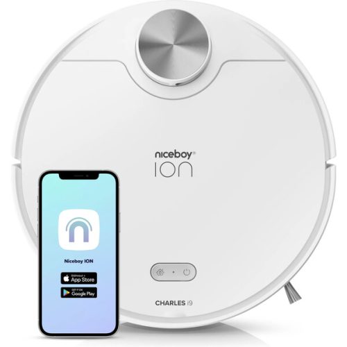 Niceboy ION Charles i9 robotický vysavač bílý Niceboy