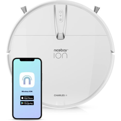Niceboy ION Charles i4 robotický vysavač bílý Niceboy