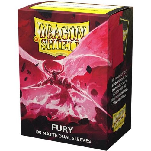 Dragon Shield Dual Matte Sleeves - Fury 'Alaric