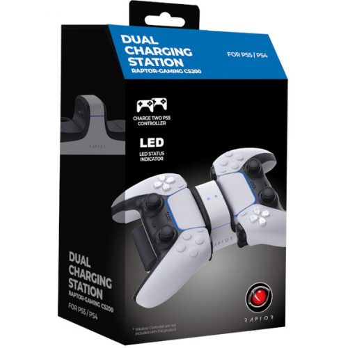 RAPTOR Dual Charging Station PS5 RAPTOR