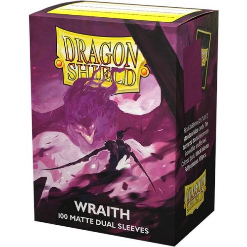 Dragon Shield Dual Matte Sleeves - Wraith 'Alaric