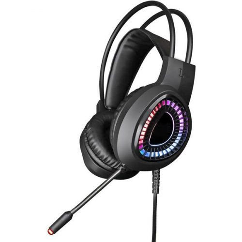 Omega VARR RGB herní sluchátka s mikrofonem USB černé VH8010 Omega