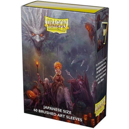 Dragon Shield Japanese size Brushed Art Sleeves - Halloween 2022 (60 Sleeves) Dragon Shield