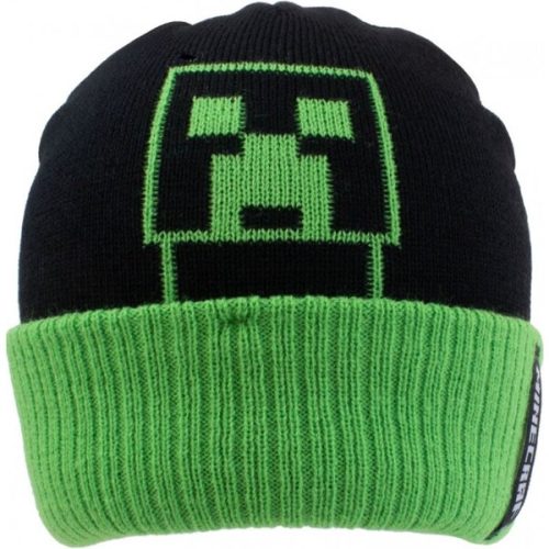 Čepice zimní Minecraft Little Creeper Cure Pink distribuce