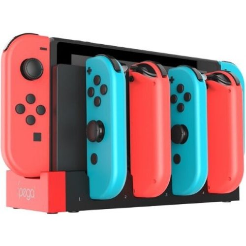 iPega 9186 Charger Dock pro N-Switch a Joy-con černý/červený iPega