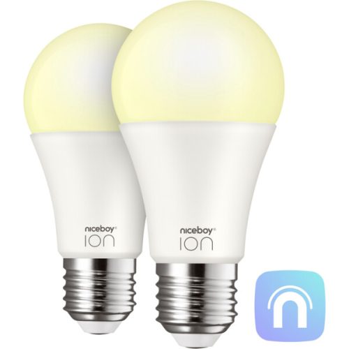 Niceboy chytrá žárovka ION SmartBulb AMBIENT 9W - E27 SET 2 ks Niceboy