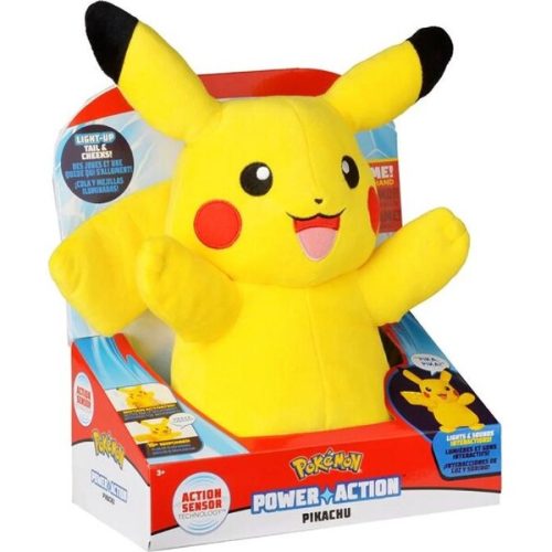 Plyšák Pokémon Power Action Pikachu 25 cm Jazwares