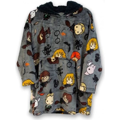 Mikina Harry Potter Unisex - CHIBI|ŠEDÁ (DÉLKA 72 cm) Heroes inc