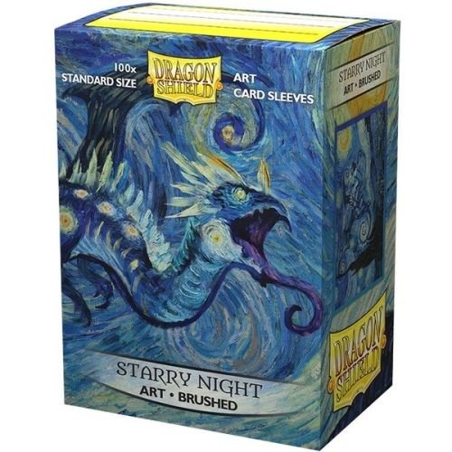 Dragon Shield Brushed Art Sleeves - Starry Night (100 sleevů) Dragon Shield