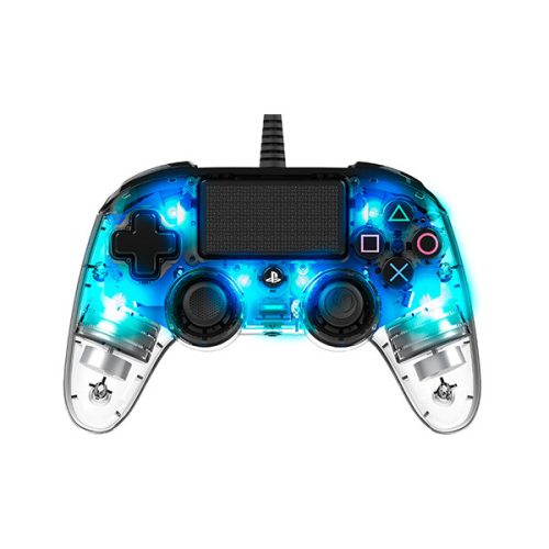 Gamepad Nacon Compact Controller Clear Blue (PS4) Bigben Interactive