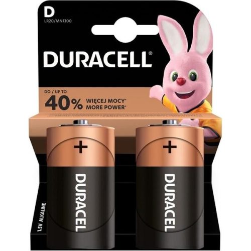 Duracell Basic D alkalická baterie D