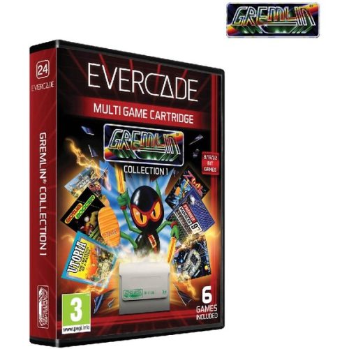 Home Console Cartridge 24. Gremlin Collection 1 (Evercade) Blaze Entertainment