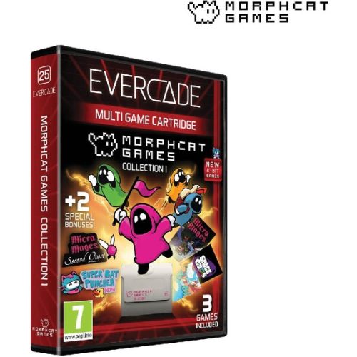 Home Console Cartridge 25. Morphcat Games Collection 1 (Evercade) Blaze Entertainment