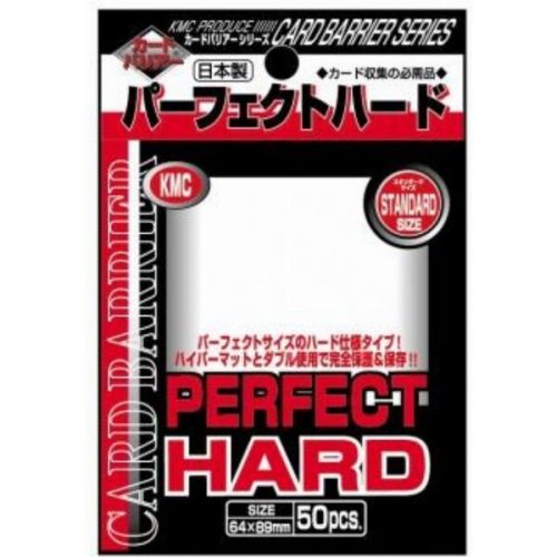 KMC Standard Sleeves - Perfect Hard (50 Sleeves) KMC
