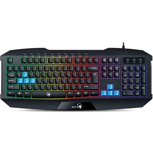 Genius GX GAMING Scorpion K215 RGB herní drátová klávesnice černá CZ/SK Genius