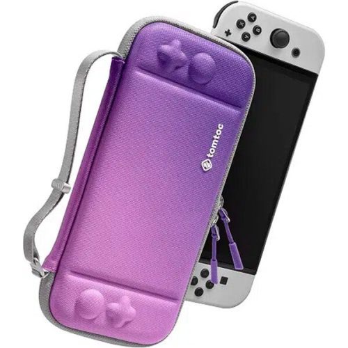 tomtoc FancyCase obal Nintendo Switch / OLED fialový tomtoc