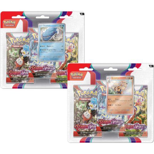 Pokémon TCG: Scarlet & Violet - 3 Blister Booster Pokémon Company